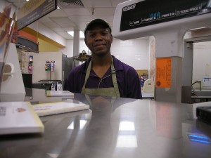 John "JB" Brown is the Assistant Deli Manager at SweetBay, but more importantly, he's a single father of three.
