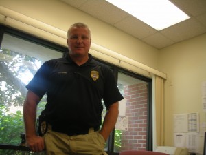 Lt. William Gainey serves as Deputy Chief in charge of security for football operations.